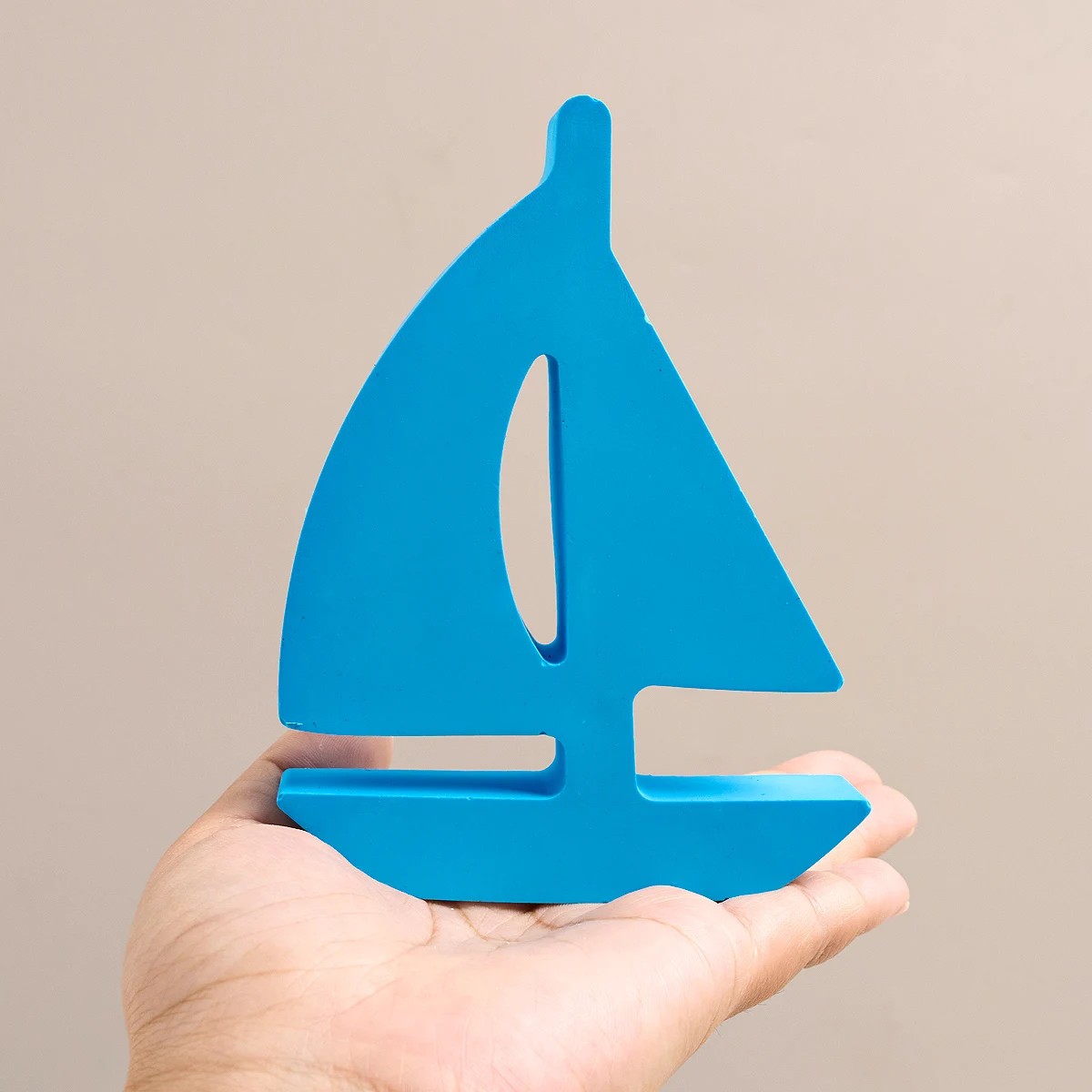 Силиконовая форма в форме парусника для DIY гипсовые цементные украшения из смолы