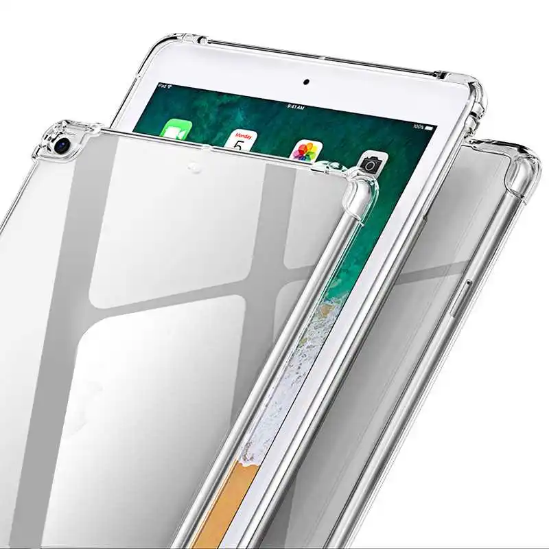 

BeoYinGoi Transparent Soft Case For iPad 9.7 2018 6 6th Generation 5 2017 Tablet Case Cover