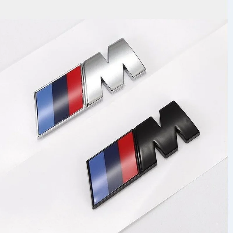 3D ABS черный логотип M эмблема значок на крыло автомобиля наклейка багажник для BMW