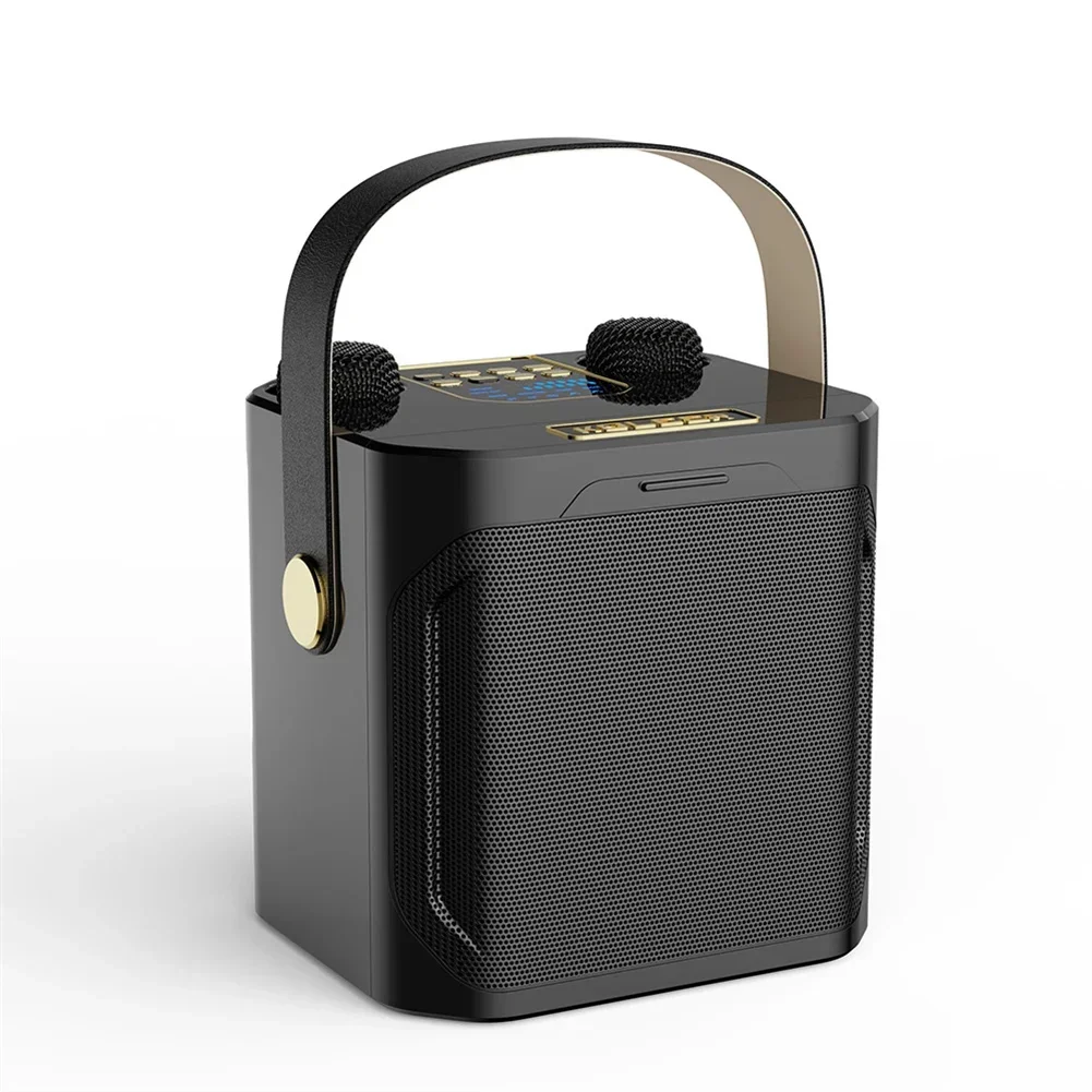 S882 Караоке-машина с двумя микрофонами Изменение голосовых функций Портативный