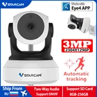 Камера видеонаблюдения Vstarcam C24S HD, 1080P, 3 Мп, Wi-Fi, IP-камера Eye4, PTZ, 1080P, Wi-Fi, SD-карта, инфракрасная