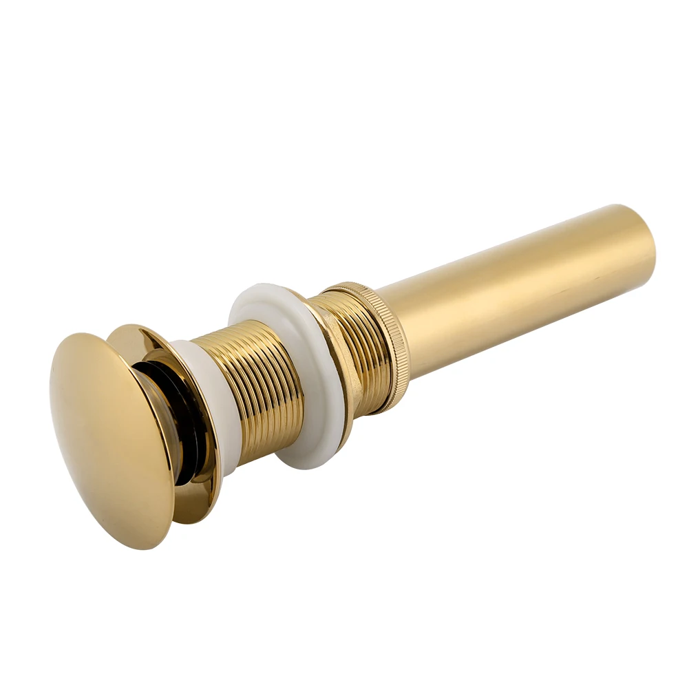 

G1 1/4" Brass Bathroom Basin Sink Pop Up Drain Assembly Non-Overflow