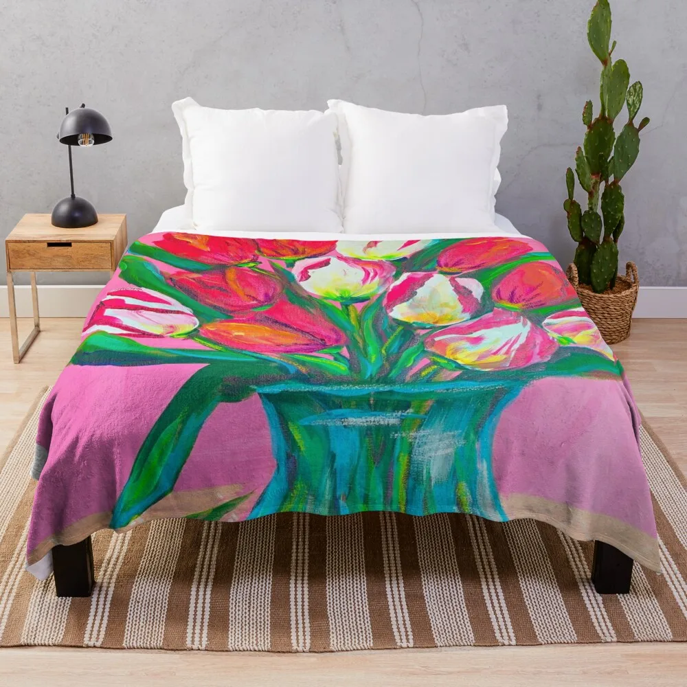 Коллекция Mystic Tulips Brenda Knoll May Flowers 2024 мягкие большие походные одеяла для диванов