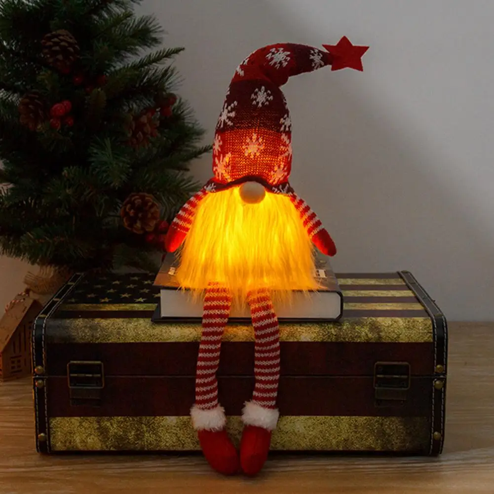 

Premium Christmas Toy Cloth Christmas Decoration Realistic Forest Man Doll Ornament Increase Atmosphere