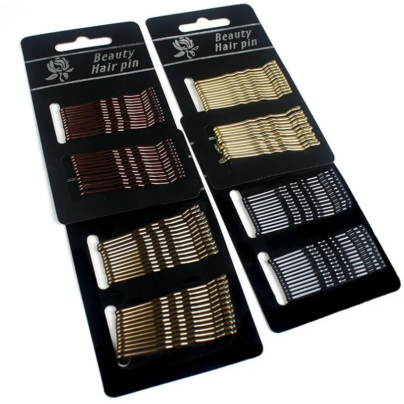 

24 Pcs/set Hair Clip Ladies Hairpins Girls Hairpin Curly Wavy Grips Hairstyle Bobby Pins Styling Hair Accessories Weaving Tools