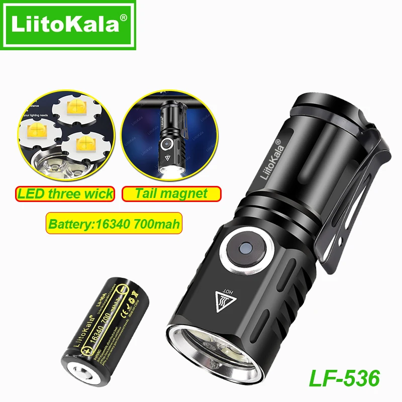 

LiitoKala LF-536 LF-535 лазерный фонарик