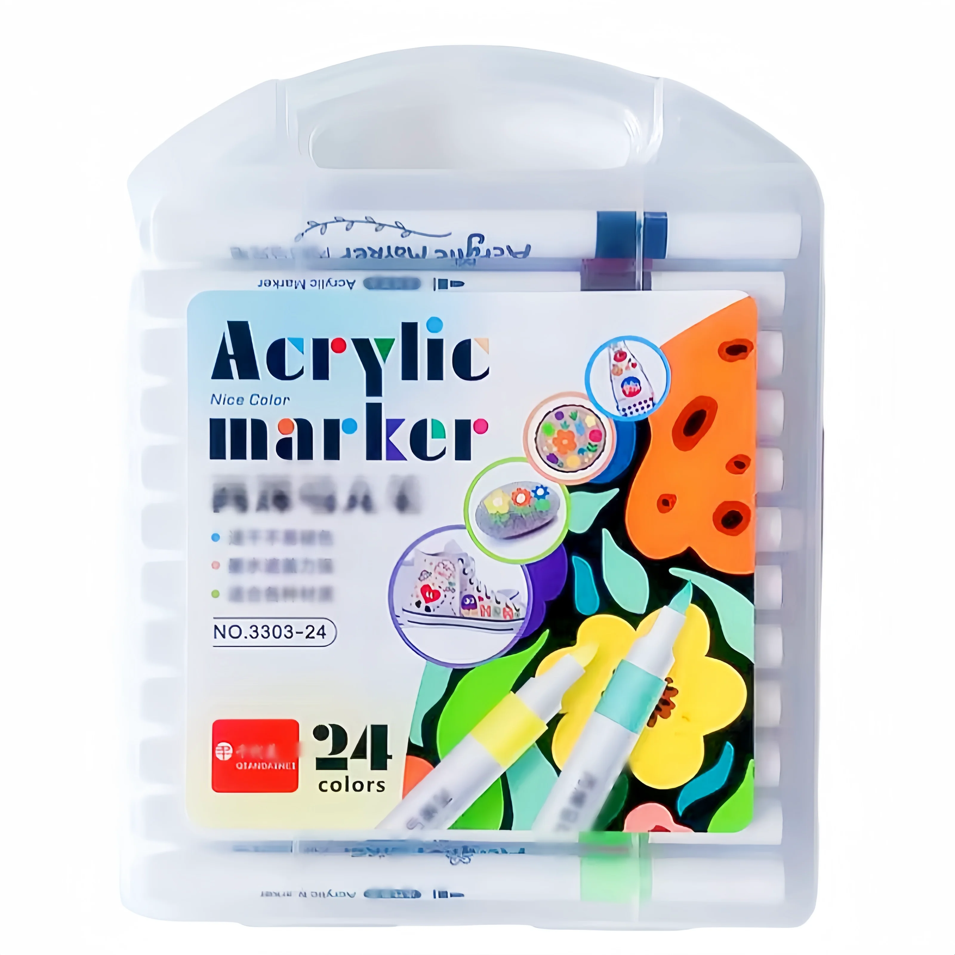 

Маркеры акриловые 24 цвета