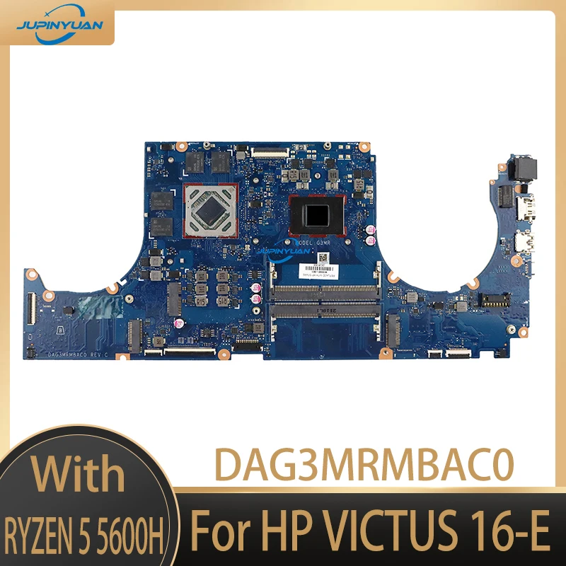 

Системная плата DAG3MRMBAC0 для HP VICTUS 16-E материнская плата для ноутбука AMD RYZEN 5 5600H 215-0932284 Radeon RX 5500M 4 Гб DDR4