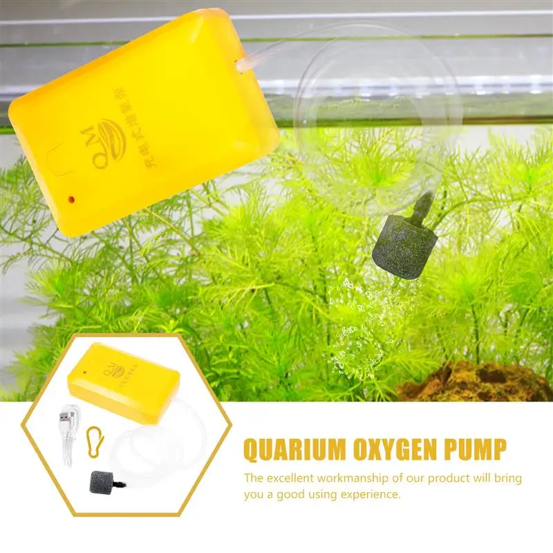 Аквариумный воздушный насос кислородный аэратор для рыб фильтр барботер