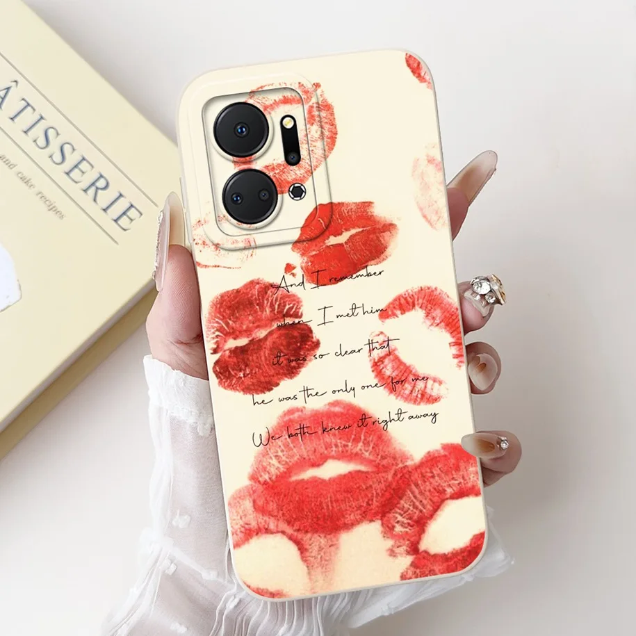 Чехол для Honor X7a RKY-LX1 RKY-LX2 RKY-LX3 популярный силиконовый противоударный мягкий