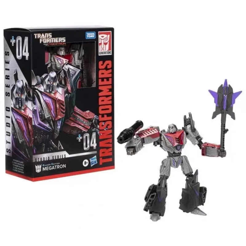 Фото Новая фигурка-робот Transformers Studio Series Gamer Edition 04 Voyager SS GE 04 Мегатрон, подарок для хобби, аниме-фигурки №3