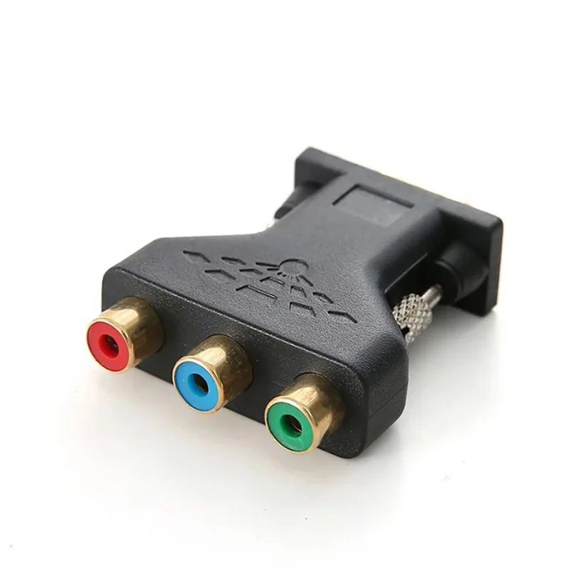 

Переходник VGA в RCA, внешний Переходник VGA в 3RCA RGB, внешний адаптер VGA в HD 15Pin