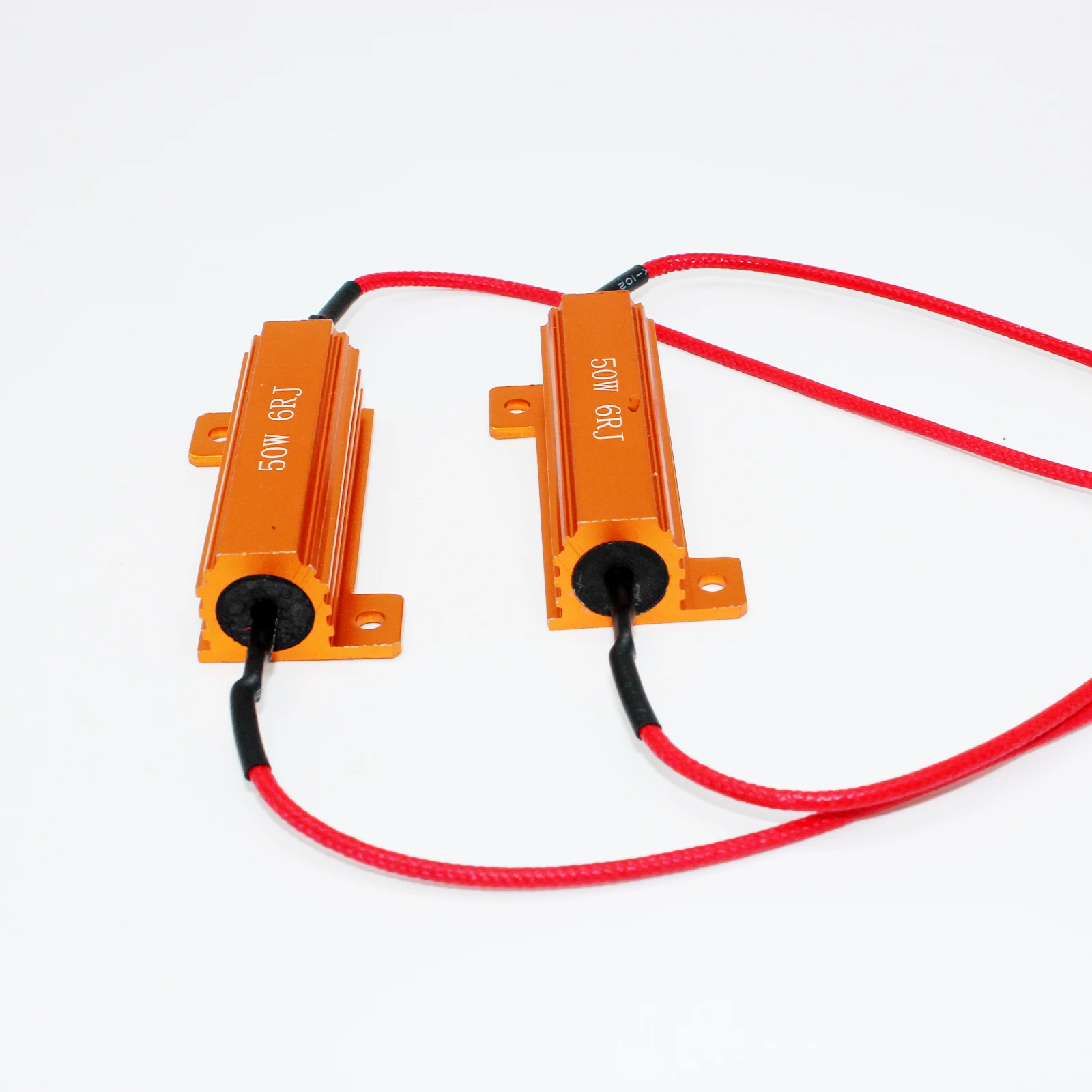 2 шт. 50 Вт 6 Ом резистор нагрузки фиксирующая светодиодная лампа быстрая