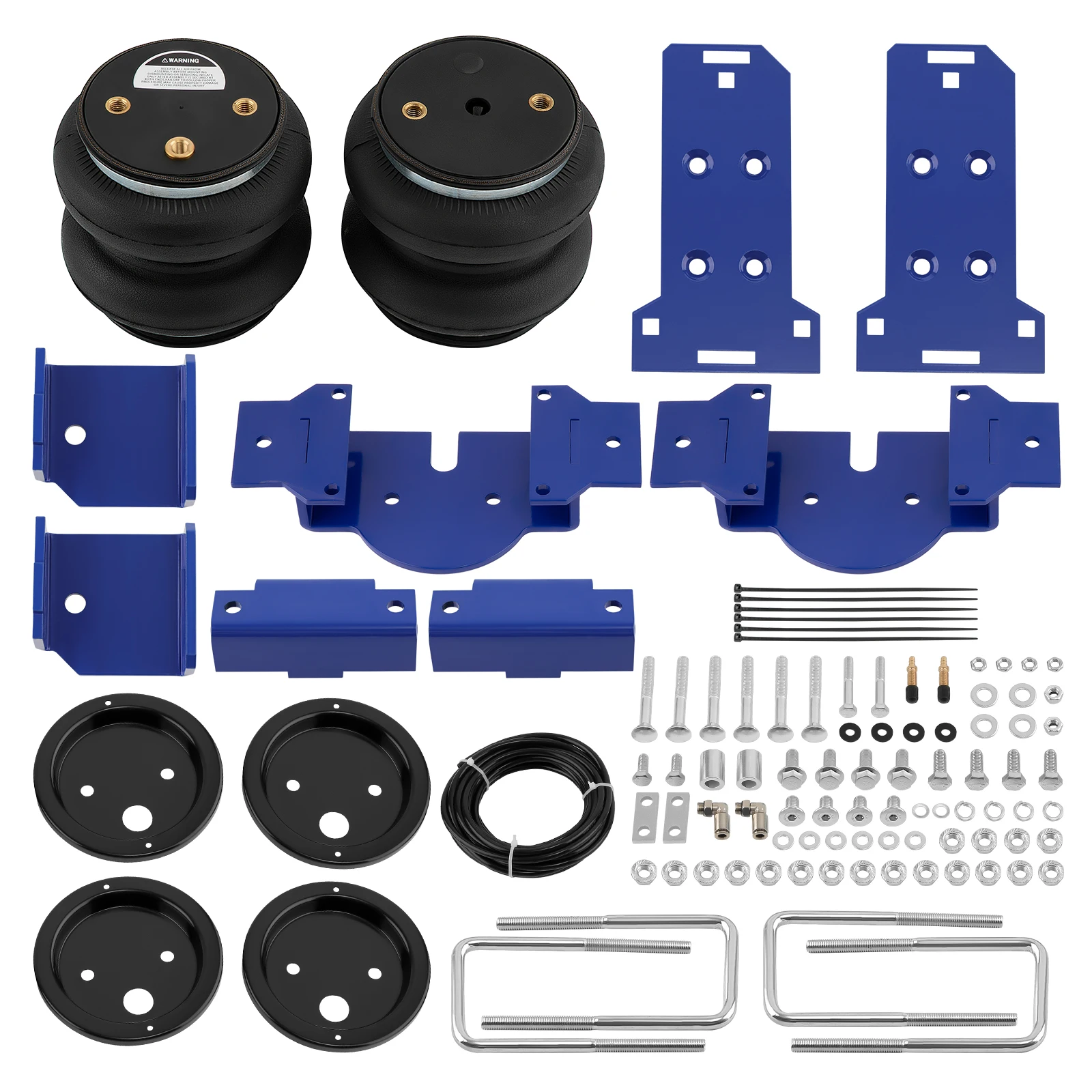 Rear Air Spring Bag Leveling Suspension For GMC Sierra 1500 1500 4WD RWD 19-22 Rear Air Spring Bag Leveling Suspension