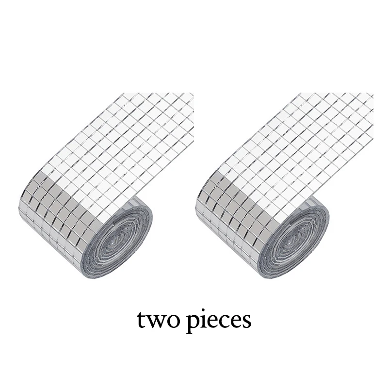 

Самоклеящаяся мозаичная настенная наклейка, креативные стеклянные зеркальные наклейки «сделай сам», украшение для дома, настенное праздничное украшение