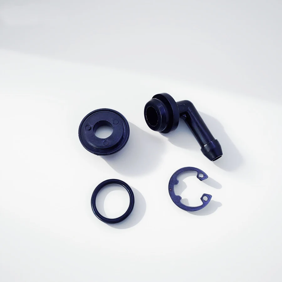 

Для CBR600 1000RR ZX-6R 10R GSXR 600 750 CB400 YZF R6 R1 Универсальный мотоциклетный главный тормозной цилиндр сцепления, разъем масляной трубы