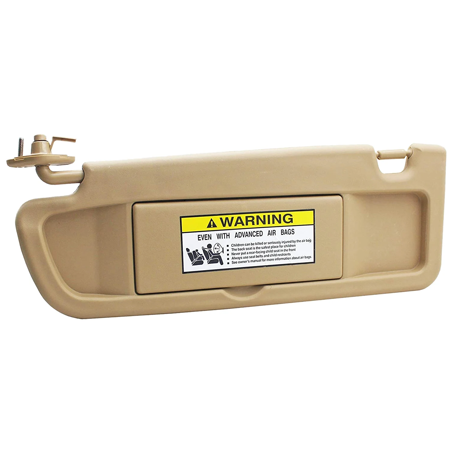 

83280-SNA-A01ZB Car Front Left Driver Sun Visor Assembly for 2006-2011 Honda Civic Coupe/Sedan, Beige