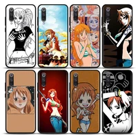one piece nami luffy zoro phone case for xiaomi mi a2 8 9 se 9t 10 10t 10s cc9 cc9e note 10 lite pro 5g silicone case
