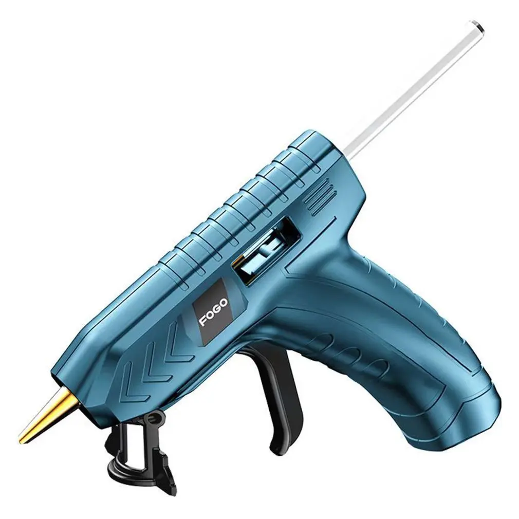 

40W 220V Hot Melt Glue Gun Rechargeable Mini Thermo Electric Heat Temperature Heater Hot Melt Glue Tool 7mm Glue Stick DIY Tools
