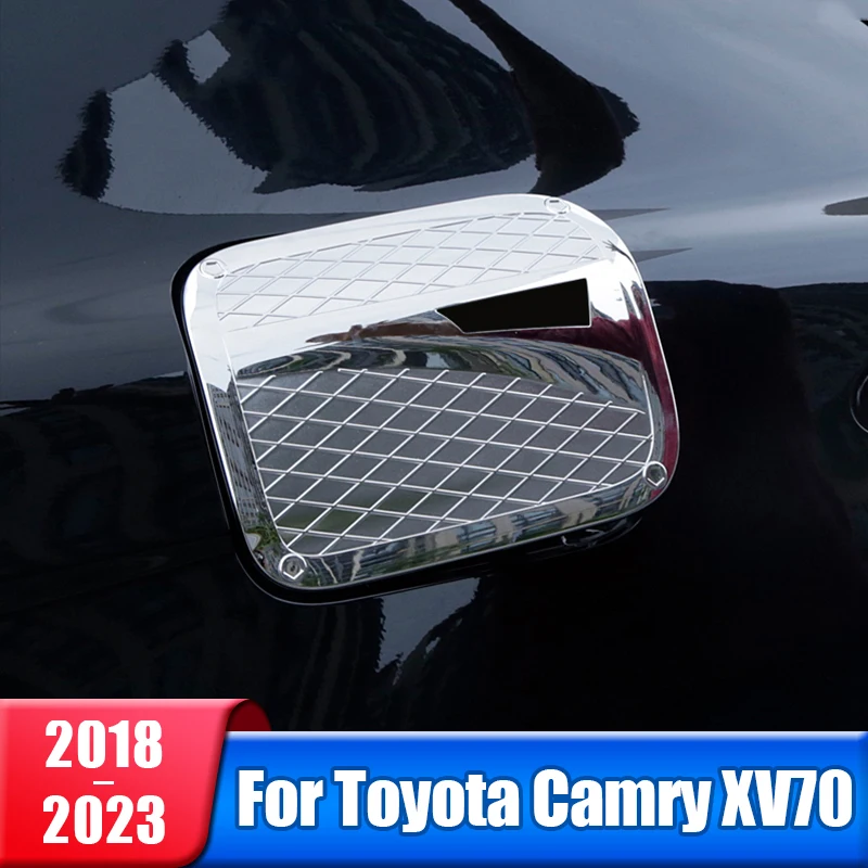 

Car Fuel Gas Tank Cover Oil Cap Decorative Sticker For Toyota Camry 70 XV70 2018 2019 2020 2021 2022 2023 Hybrid Accessories
