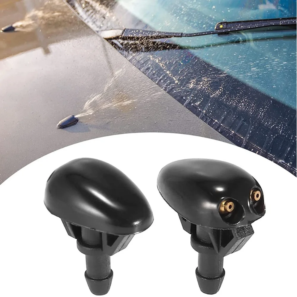 

Front Windshield Wiper Nozzles, Connector & Hood Nozzle Sprayer kit For Nissan Xterra 2000-2004 Replace 28930-3S500 289313S500