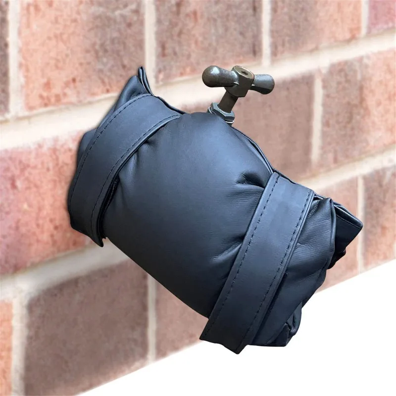 

Large Outdoor Faucet Covers Insulated Protector for Winter Cold Weather Outside Pipes Faucet Adapter Water Faucet Kitchen Sink