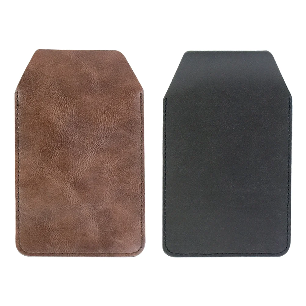 

2Pcs Leather Pen Pocket Business Pen Bag Leather Pen Organizer Multiple Pens Insert Bag
