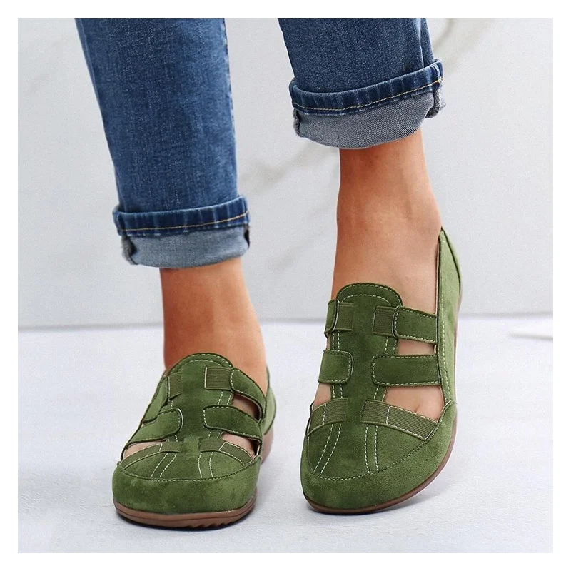 

Gladiator Platform Women‘s Sandals Summer Fashion New Women Chunky Beach Sandals Outdoor Suede Comfortable Shoes For Woman