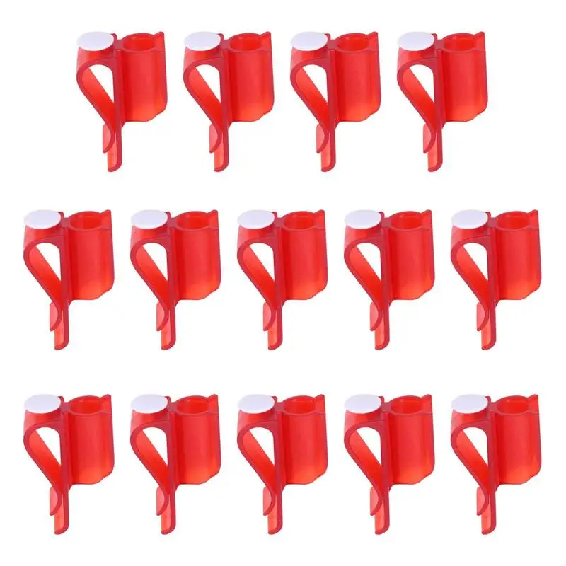 

Golf Bag Putter Holder Red Plastics Golf Club Clip 14pcs Golf Accessories For Men Women Gift For Golfer Golfing Equipment Used