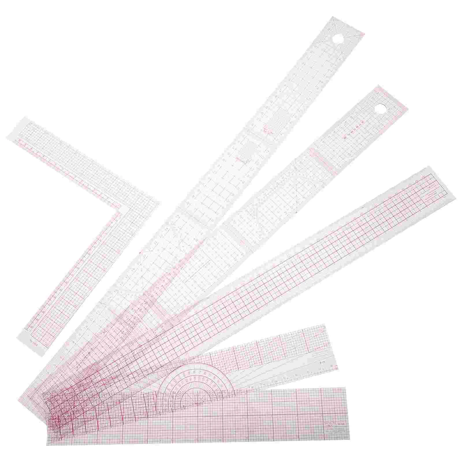 

Ruler Sewing Rulers Set French Tool Tailor Pattern Making Quilting Grading Template Curve Clothing Patterning Square Measureinch