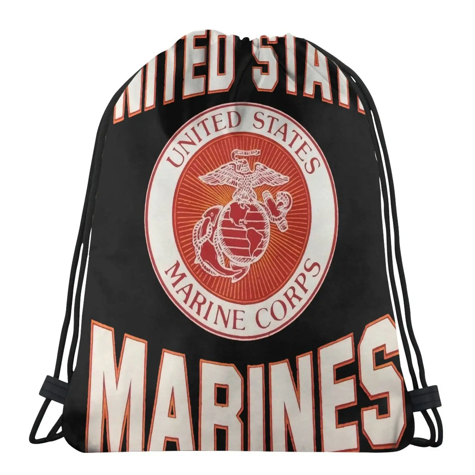 

1989 80S Us United States Marines Bag Women Backpack String Bag Backpack Sack Woman String Bags Suitcases Pouch Bag Fabric Bag