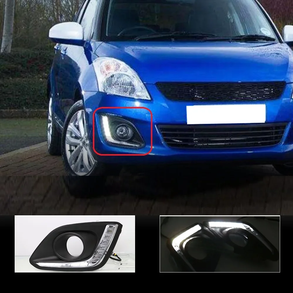 Передний бампер для дневных ходовых огней