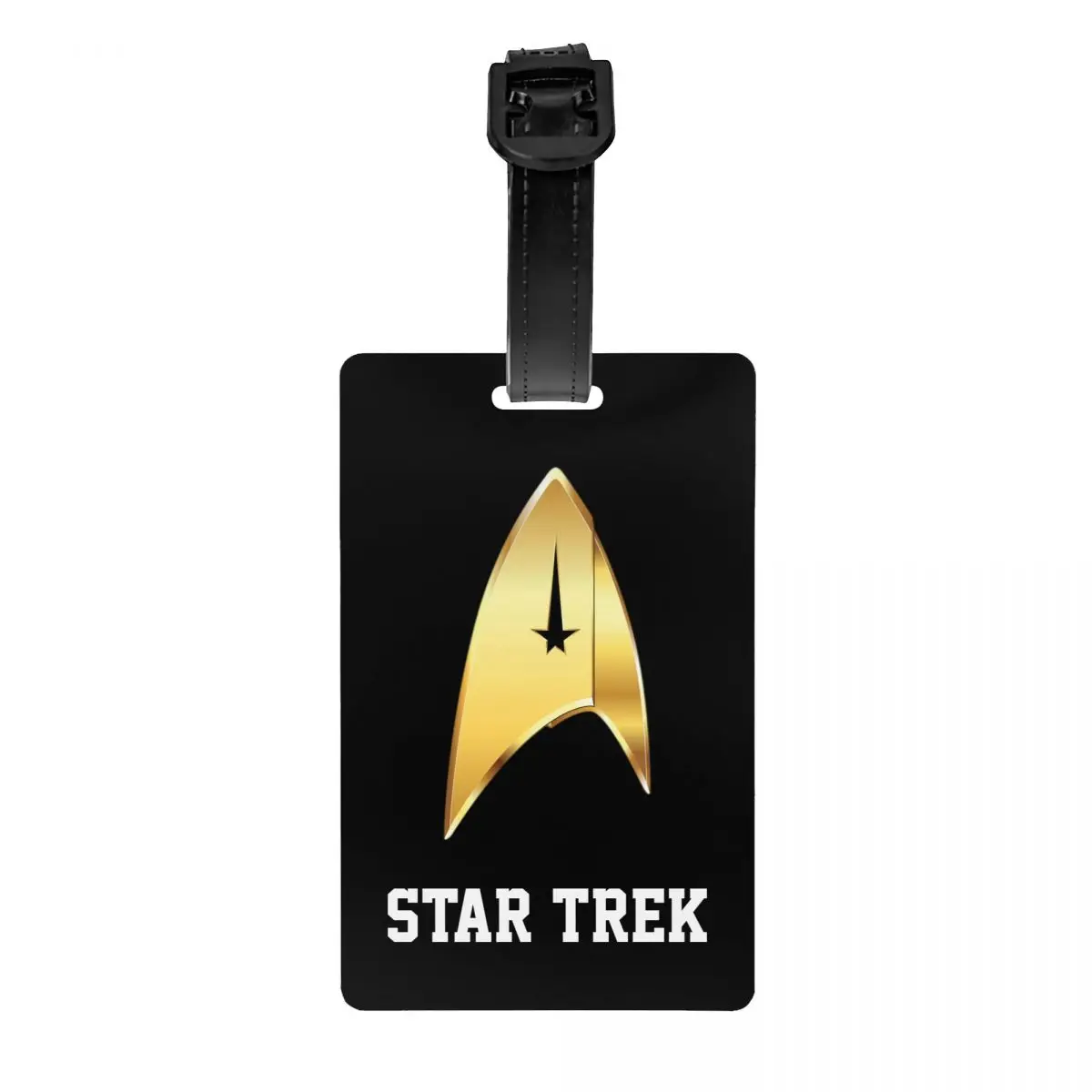 

Custom Star Treks Luggage Tag Privacy Protection Science Fiction TV Series Baggage Tags Travel Bag Labels Suitcase