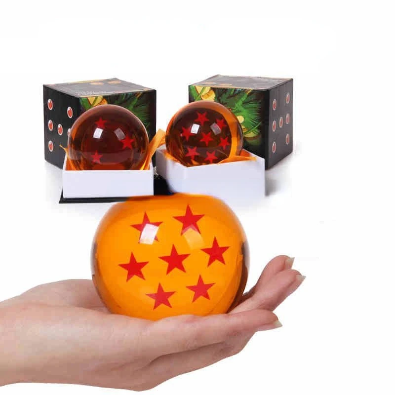 

Хрустальные шарики 7,5 см, большой размер 1 2 3 4 5 6 7, Звездные шарики, классические экшн-фигурки, игрушки, новый подарок