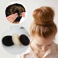 2022 fashion hair bun maker donut magic foam sponge easy big ring hair styling tools hairstyle hair accessories for girls women