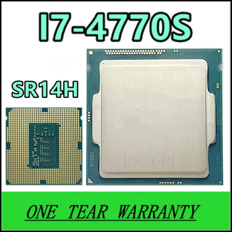 I7-4770S i7 4770s SR14H 3,1 ГГц четырехъядерный восьмипоточный процессор 8 Мб 65 Вт LGA 1150