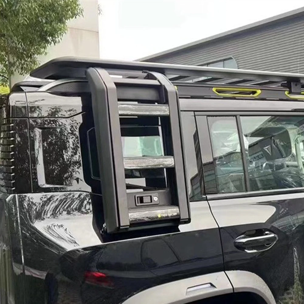 Для Chery Jetour Traveler T2 2023 2024 боковая лестница для автомобиля складная на заднее окно