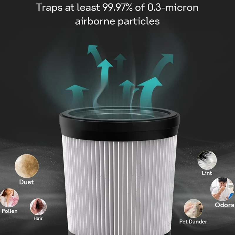 HEPA Vacuum Filter For Fabuletta FSV001 FSV101 Girnoor G160&ampG165 Lubluelu 202 Cordless Stick Cleaners