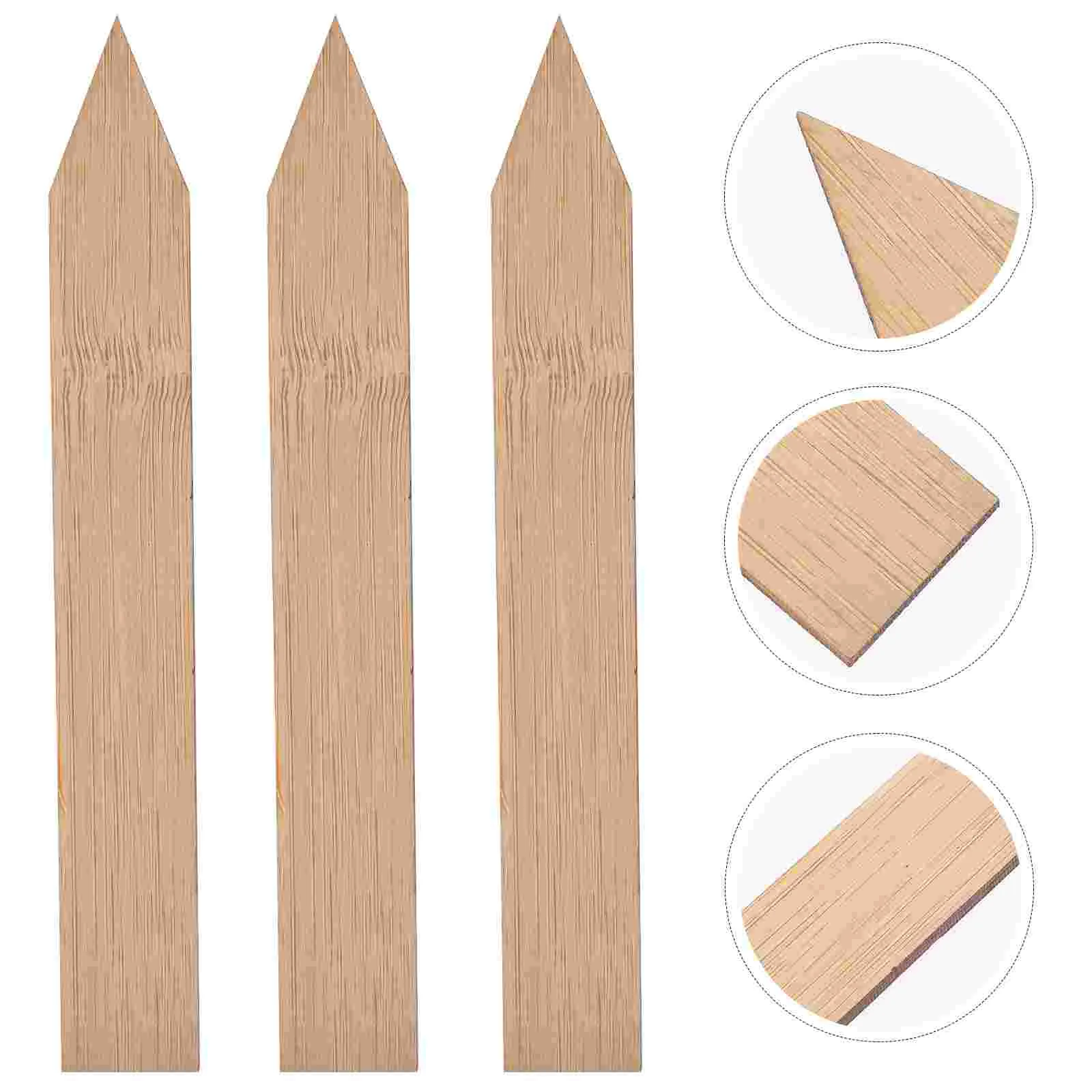 

50pcs Tags Practical Garden Plant Markers Tags Wooden Plant Labels Plant Tags Plant Markers Garden Plant Labels