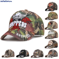 embroidered skull cap for men camouflage hunting baseball caps tactical style cap casual cool dad hat fishing bone casquett