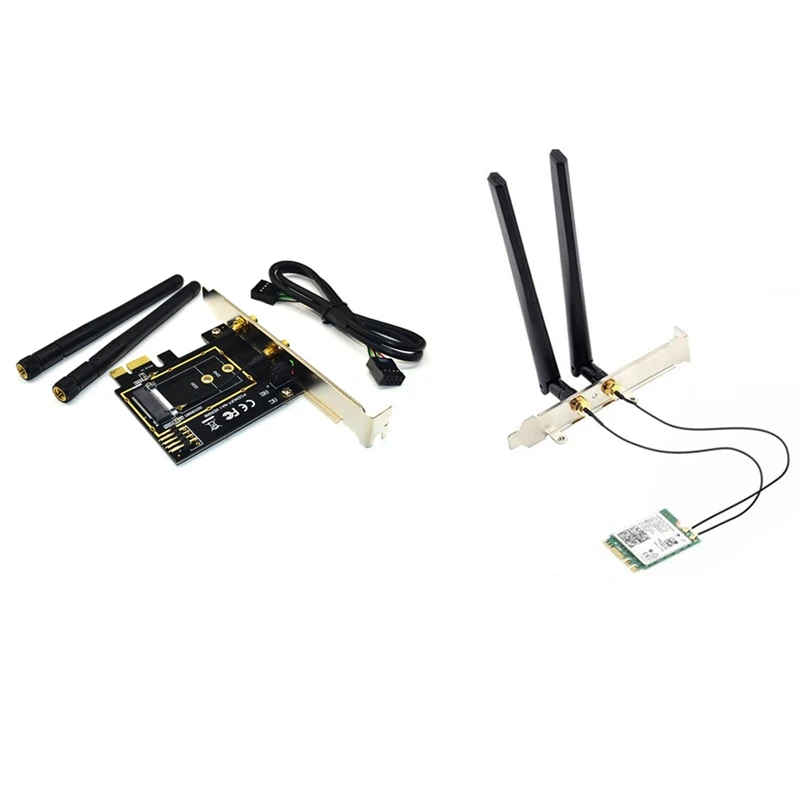 

Настольный комплект Wifi 6E с адаптером M.2 Wifi M2 Ngff