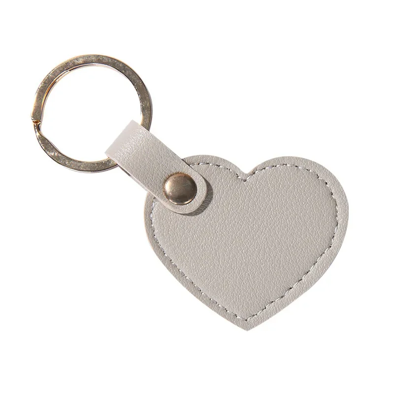 Кожаный брелок в форме сердца, модный кожаный брелок в форме сердца, женский автомобильный брелок для ключей, домашний брелок для ключей, подвеска для сумки, автомобильный кулон, подарок