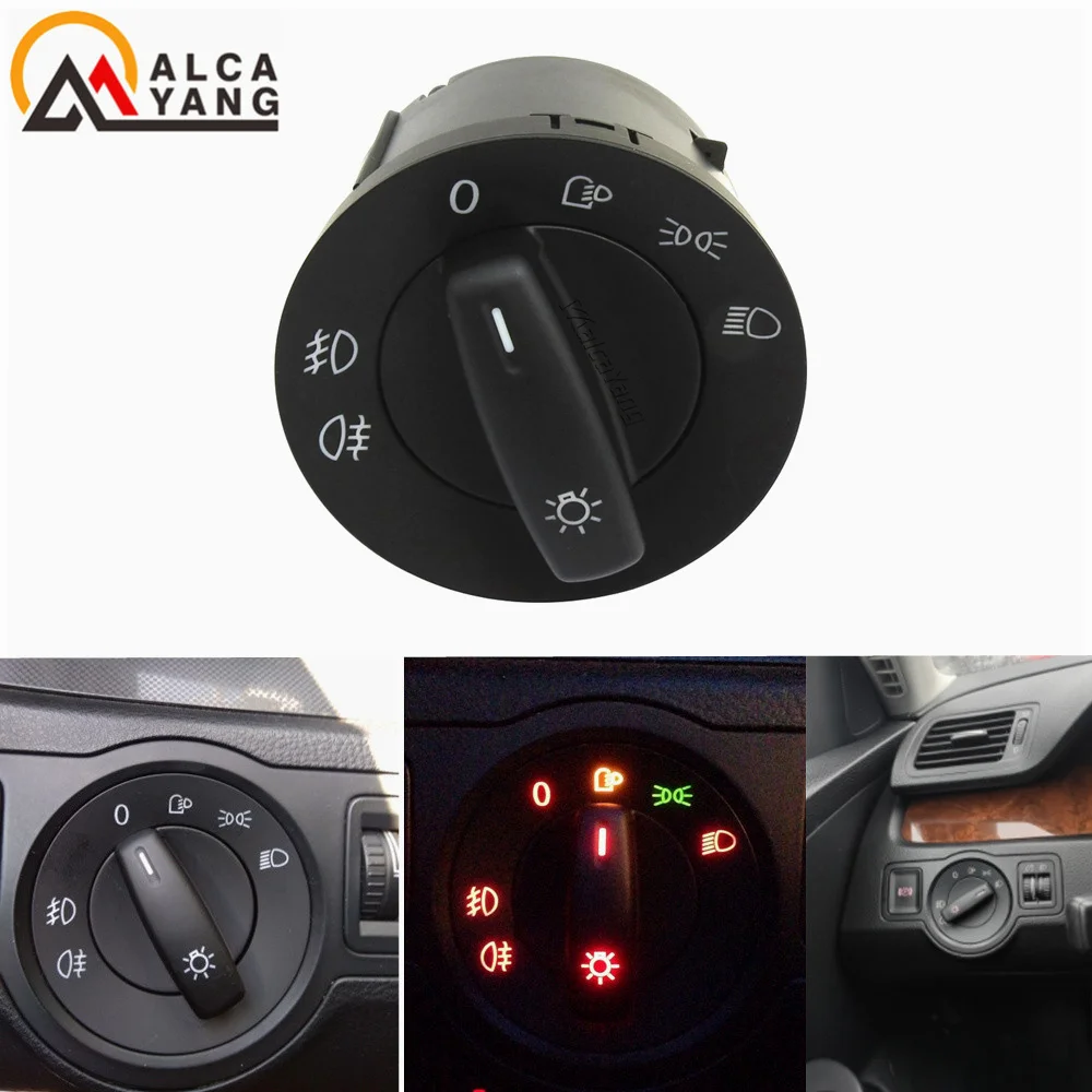 

Headling Fog Lamp Switch For V-W Caddy III Touran J-etta Golf V VI 5 6 J-etta Passat B6 CC Rabbit 1K0 941 431N 431A 1K0941431N