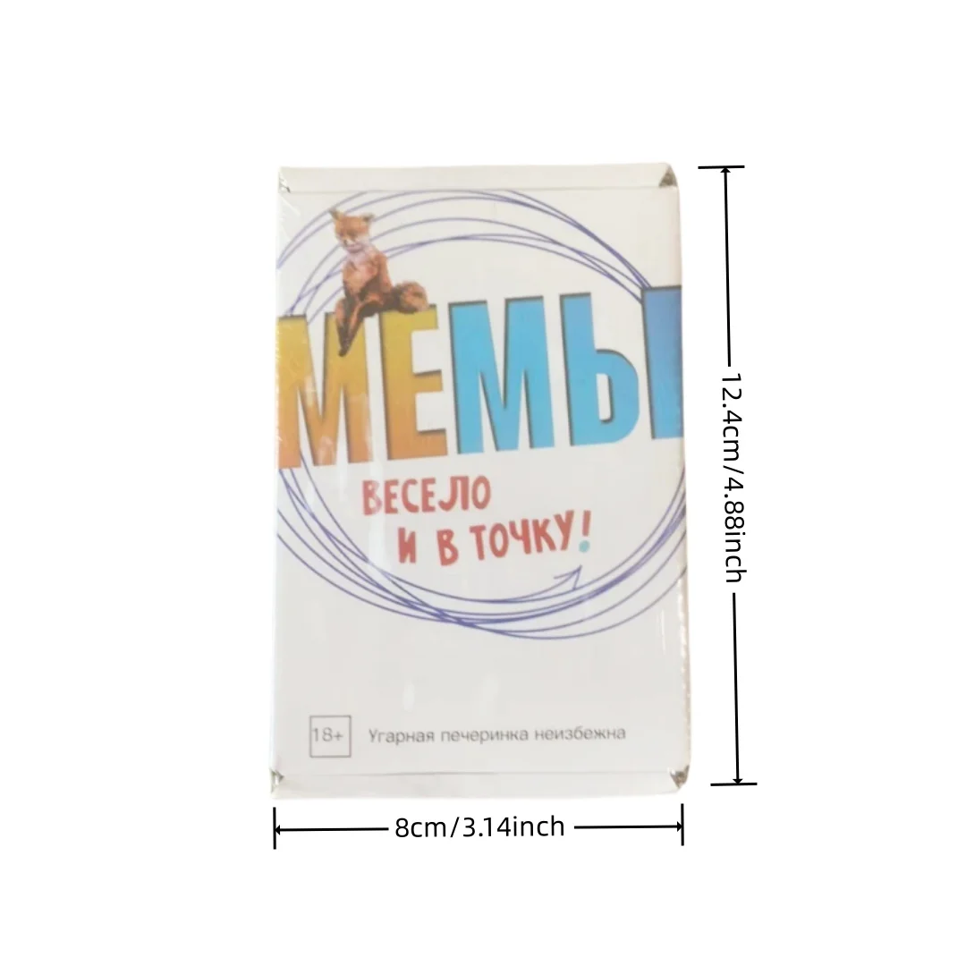 Настольная игра Экономикус &quotМемы: весело и в точку!&quot Карточная подарок к