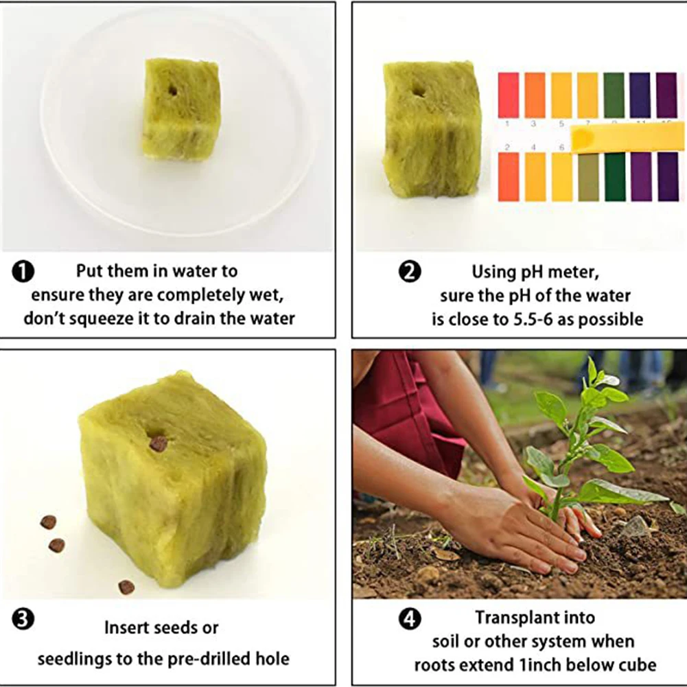50 шт. пусковые кубики для растений