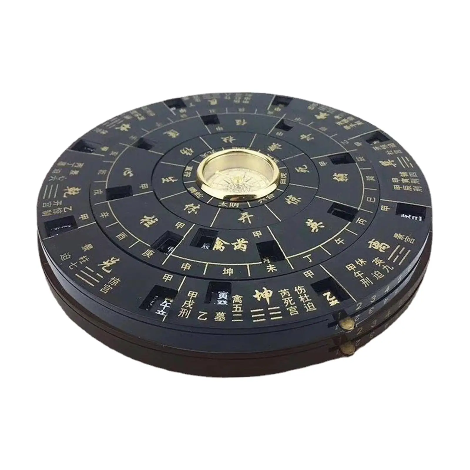 Фэн-шуй компас Луо Пэн Дракон Феникс узор мандаризм Экзорцизм карманный