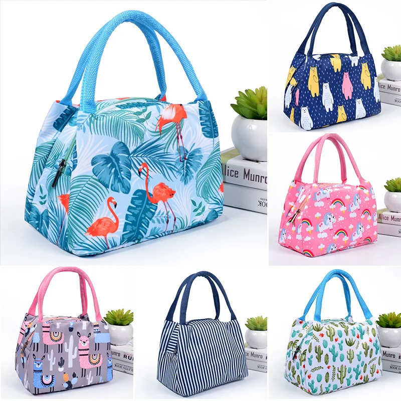 fashion thickened ladies insulated cooler bag outdoor picnic waterproof insulated lunch bags cooler box for women bags images - 6