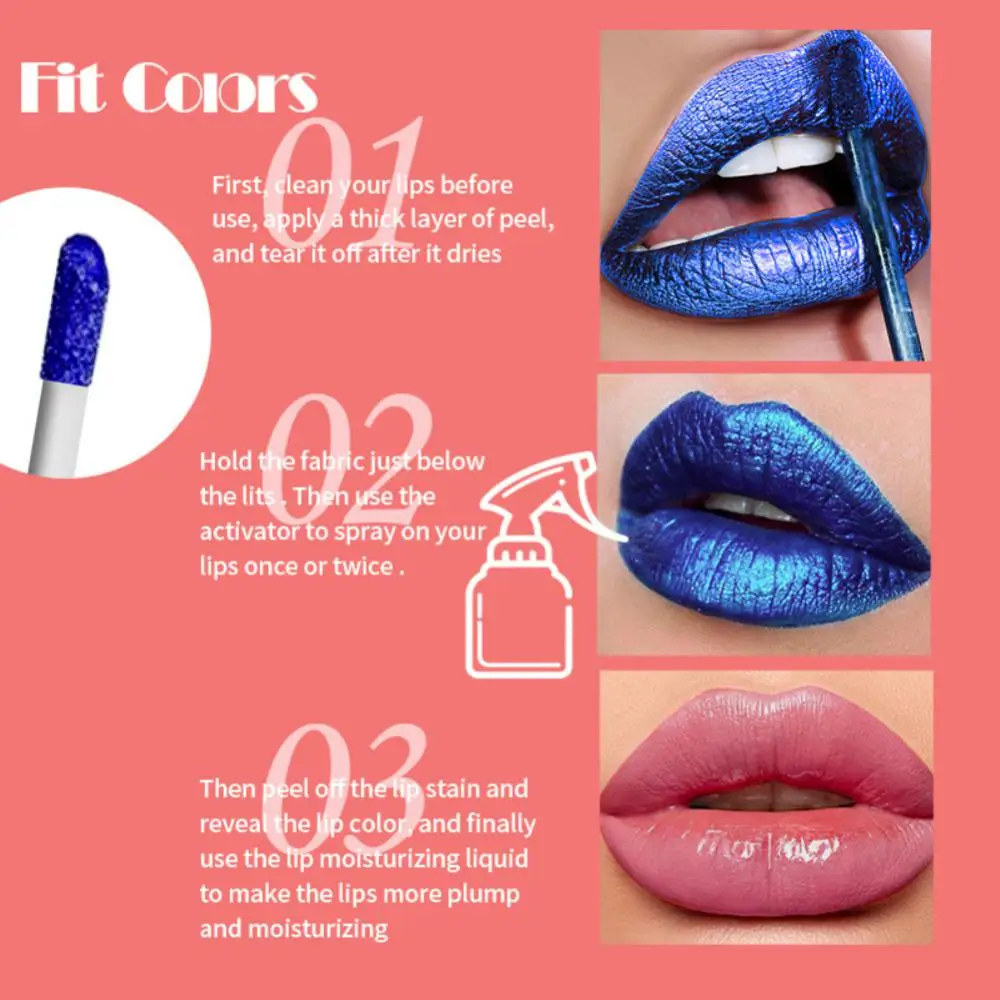 

Waterproof Matte Velvet Liquid Lipstick Non-stick Cup Peel Off Lip Gloss Amazing Tear Off Lipstick 5 Colors Lips Makeup