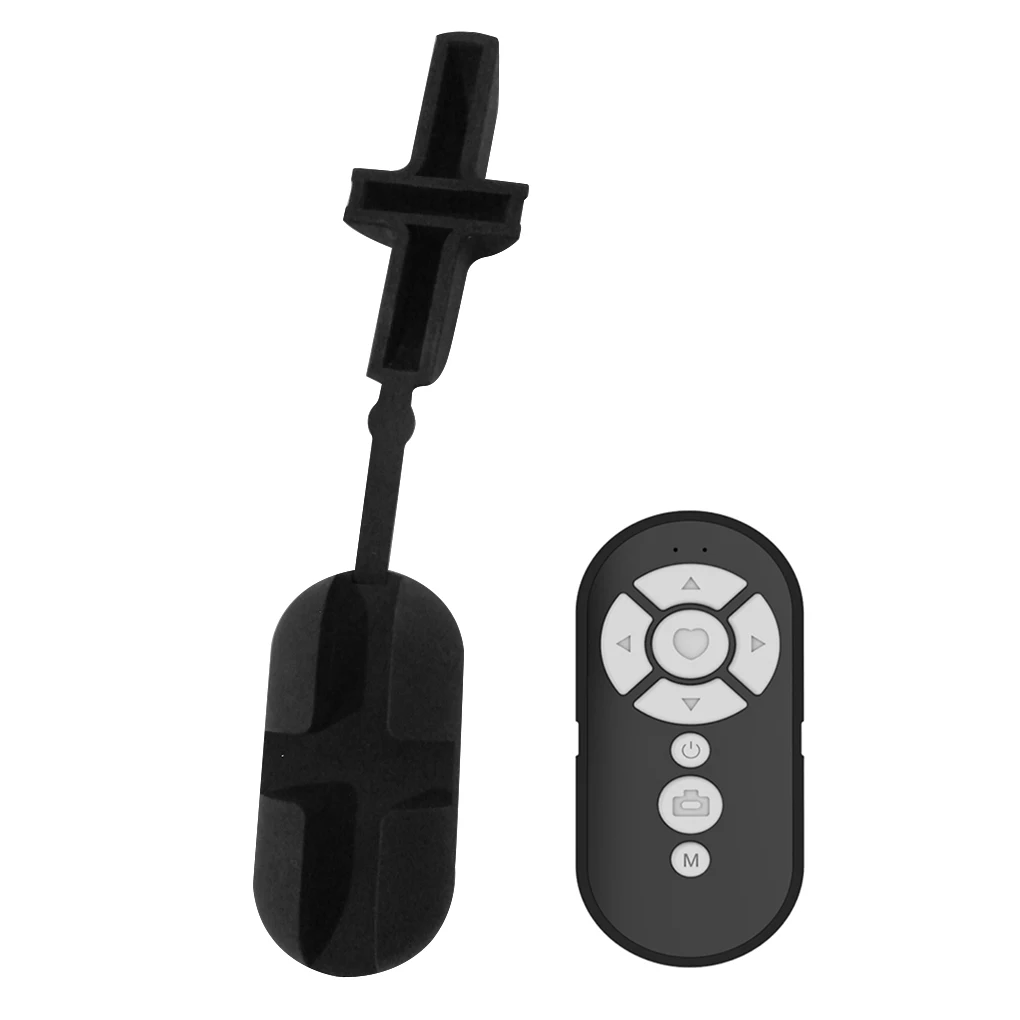 

Selfie Remote Control Mobile Phone Bluetooth Remote Control Live Streaming Apps Shutter Page Turner for Play/Pause/Shutter