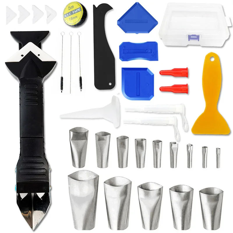 Силиконовые инструменты для герметизации 5 в 1 скребок герметичной отделки 4-35 шт.